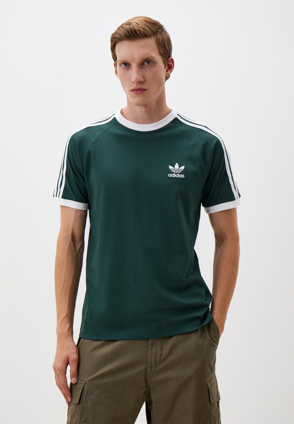 

Футболка adidas Originals, Зеленый, 3-STRIPES TEE