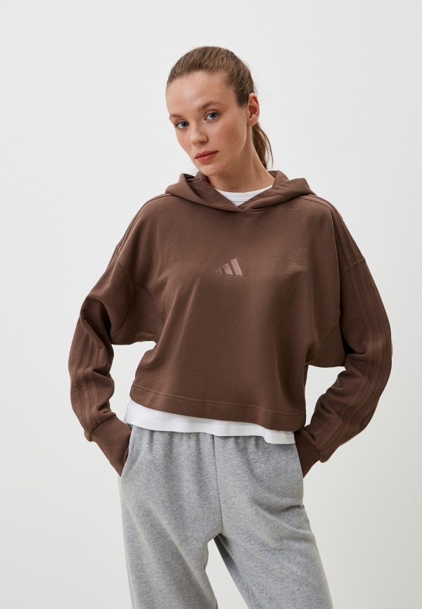 

Худи adidas, Коричневый, W ALL SZN E HD