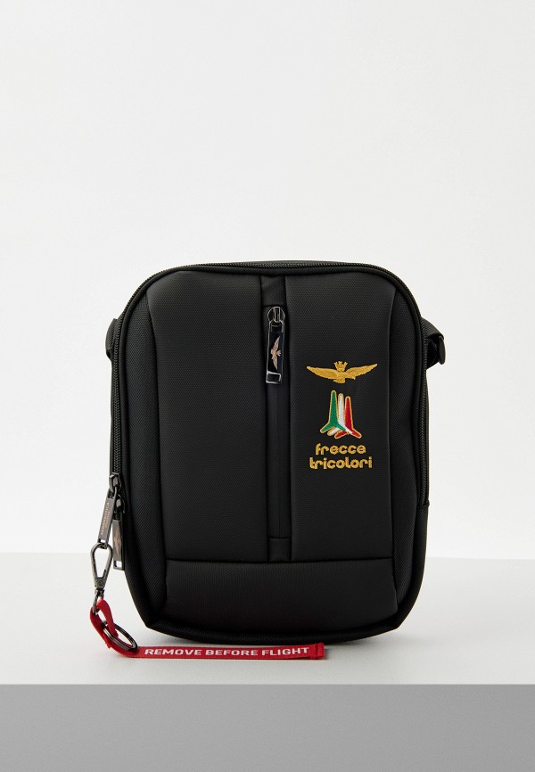 

Сумка и брелок Aeronautica Militare, Черный