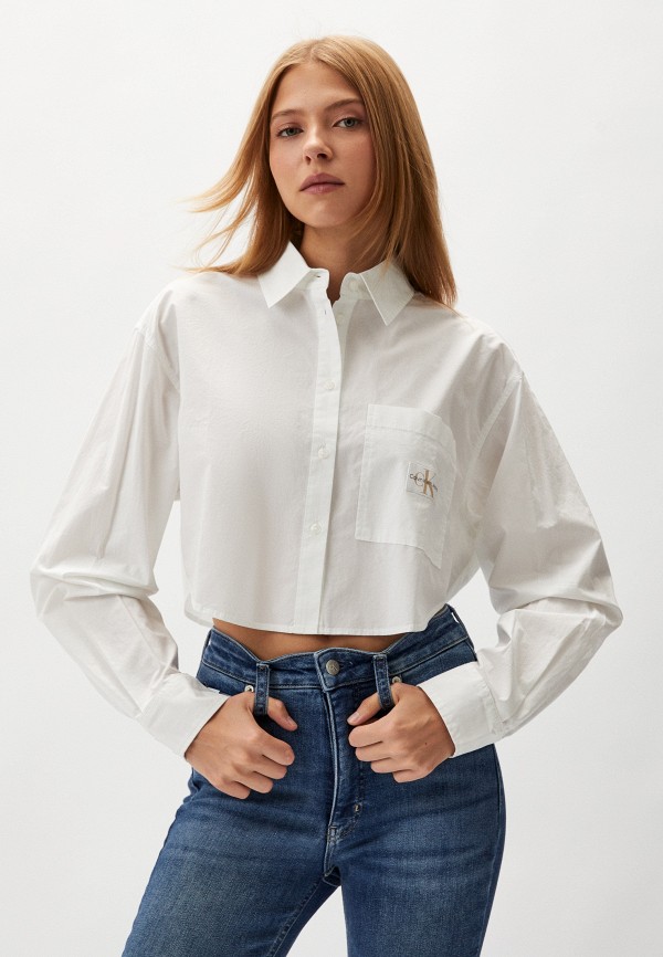 

Рубашка Calvin Klein Jeans, Белый