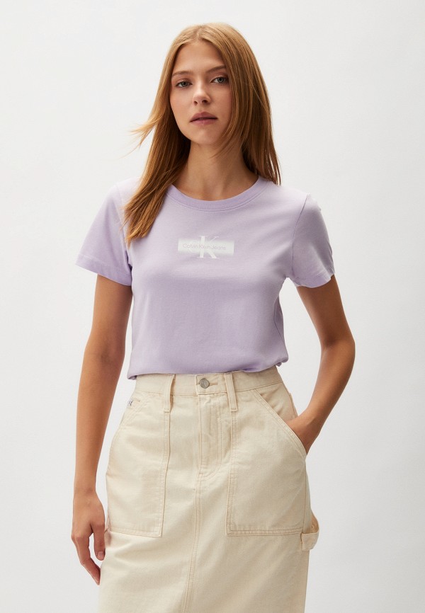 

Футболка Calvin Klein Jeans, Фиолетовый
