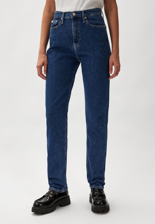 

Джинсы Calvin Klein Jeans, Синий, AUTHENTIC SLIM STRAIGHT