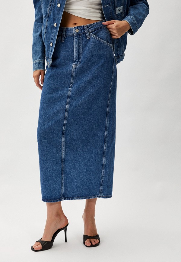 

Юбка джинсовая Calvin Klein Jeans, Синий