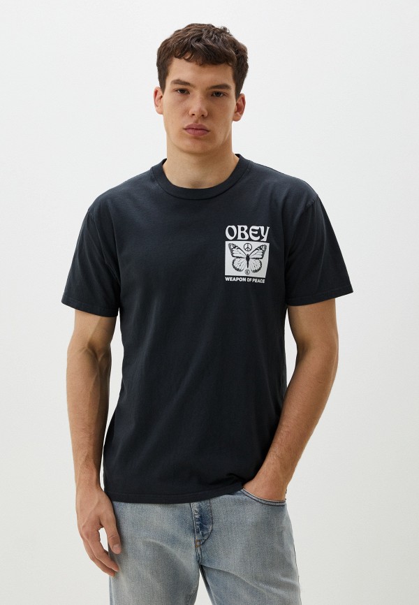 

Футболка Obey, Серый, WEAPON OF PEACE