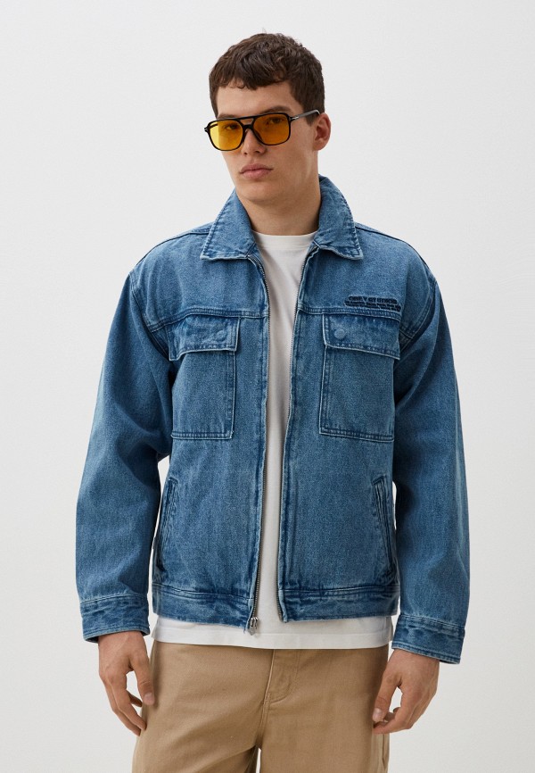 

Куртка джинсовая Obey, Голубой, OBEY EASTON