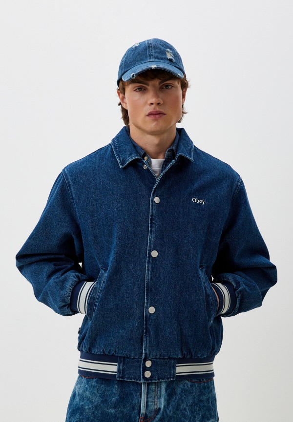 

Куртка джинсовая Obey, Синий, OBEY ROSE BLOUSON