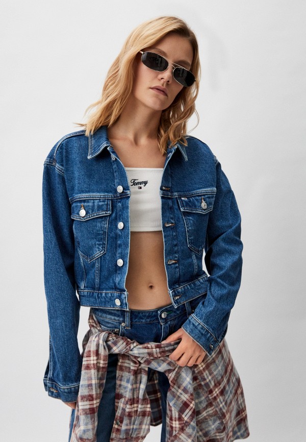 

Куртка джинсовая Tommy Jeans, Синий