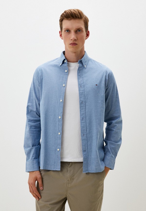 

Рубашка Tommy Hilfiger, Голубой, OXFORD