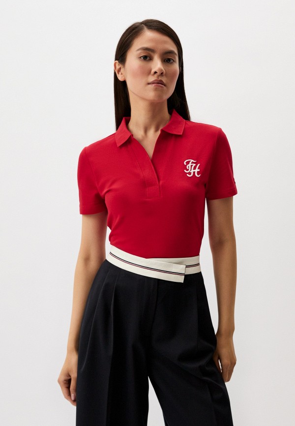 

Поло Tommy Hilfiger, Красный