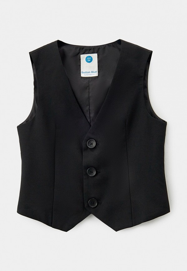 фото Жилет button blue