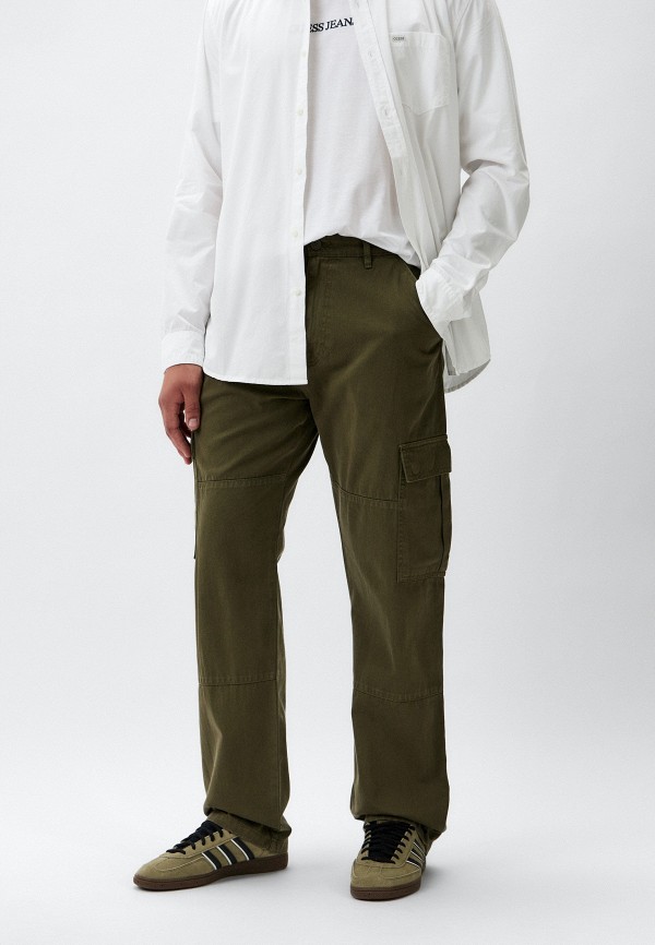 

Брюки Guess Jeans, Хаки, CARGO CHINO