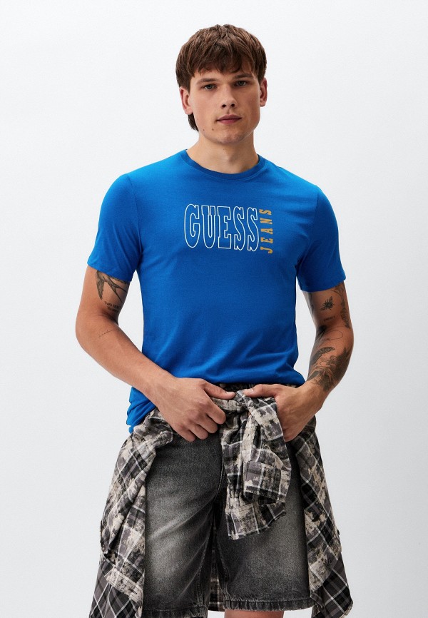 

Футболка Guess Jeans, Синий