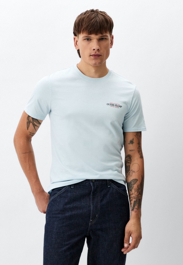 

Футболка Guess Jeans, Голубой