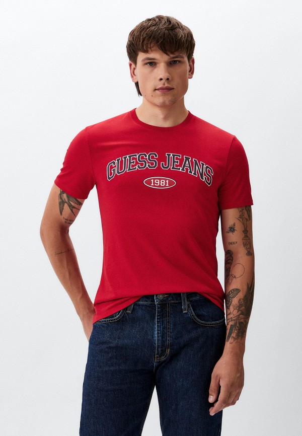 

Футболка Guess Jeans, Красный