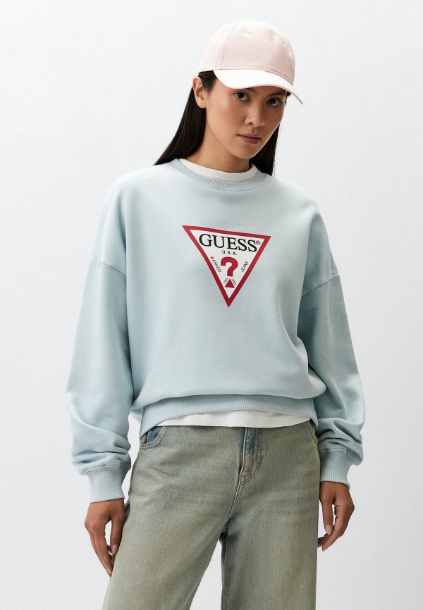 

Свитшот Guess Jeans, Голубой