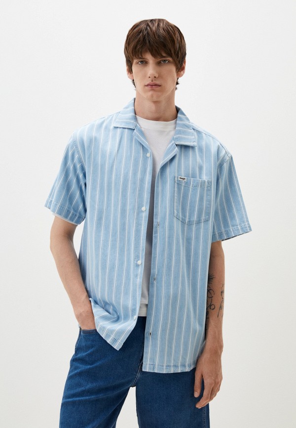 

Рубашка джинсовая Wrangler, Голубой