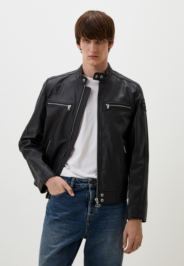 

Куртка кожаная Diesel, Черный