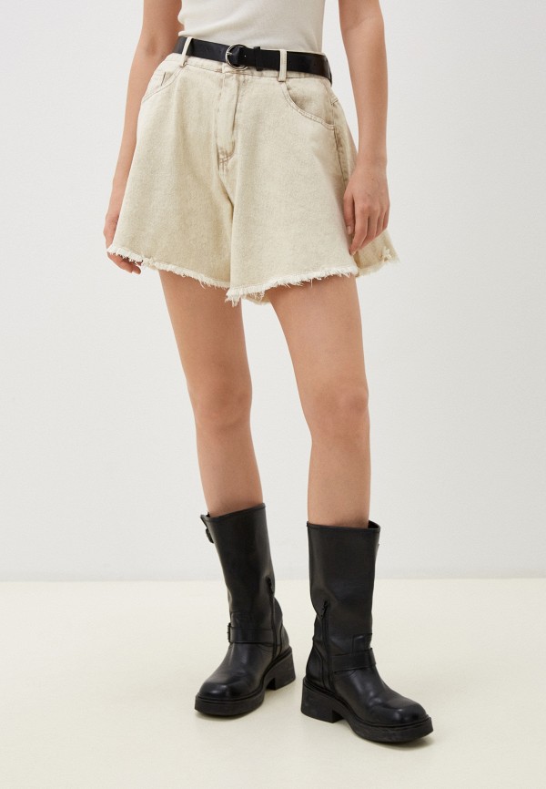 

Шорты джинсовые Mollese, Бежевый