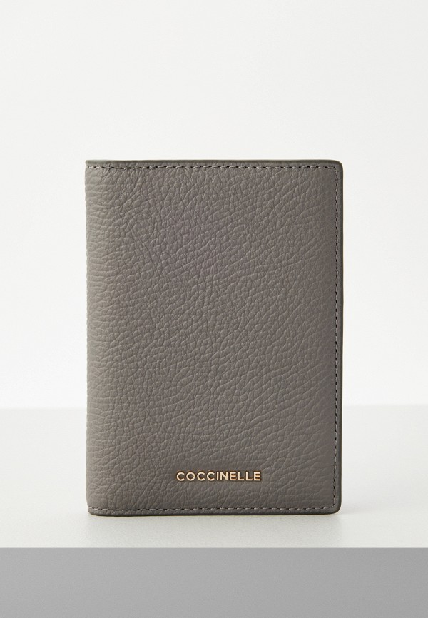 

Обложка для паспорта Coccinelle, Серый, METALLIC SOFT