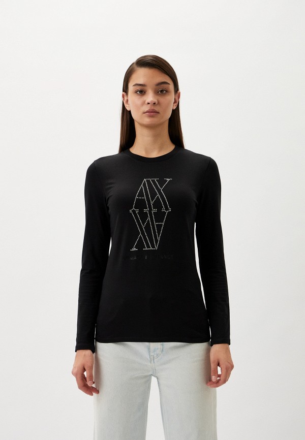 

Лонгслив Armani Exchange, Черный