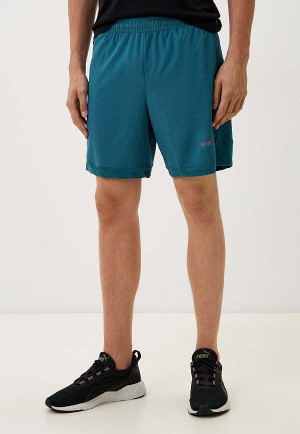 

Шорты спортивные Diadora, Бирюзовый, SHORTS RUN 7''