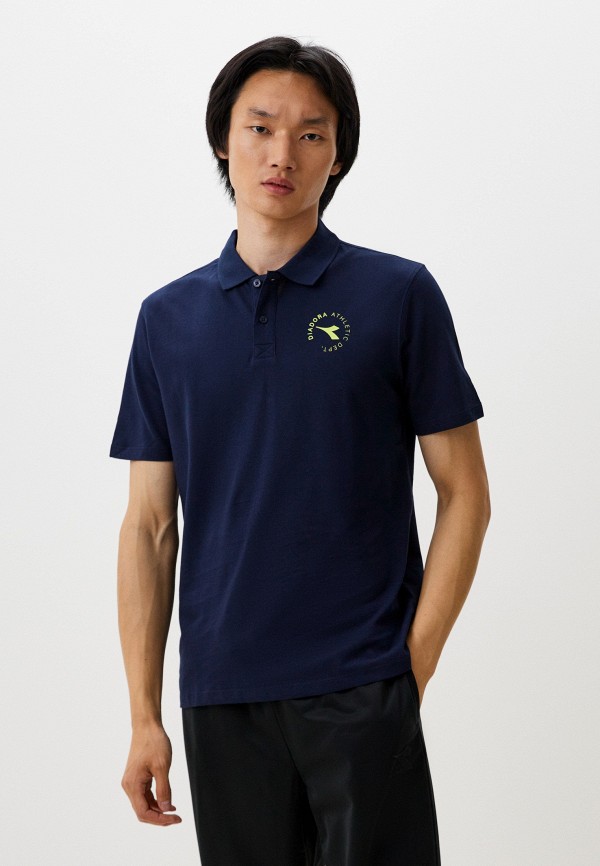 

Поло Diadora, Синий, POLO SS ESSENTIAL SPORT