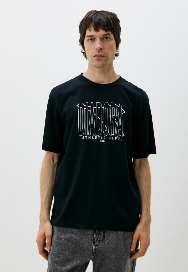 

Футболка Diadora, Черный, T-SHIRT SS TWO TIMES DIADORA