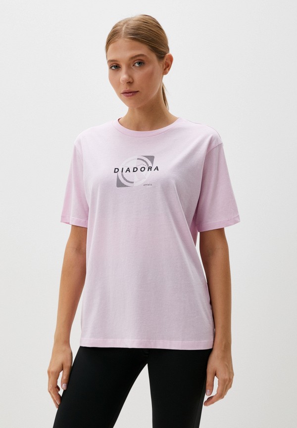 

Футболка Diadora, Розовый, L. T-SHIRT TWO TIMES DIADORA