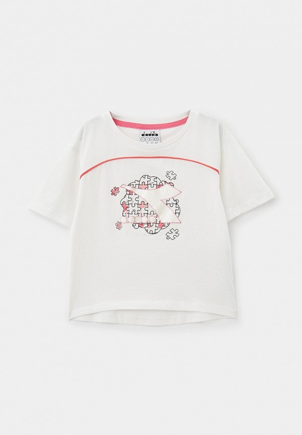

Футболка Diadora, Белый, JG. T-SHIRT SS PUZZLES