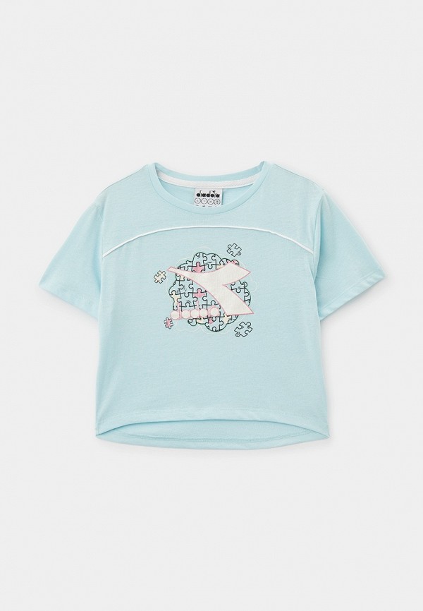 

Футболка Diadora, Голубой, JG. T-SHIRT SS PUZZLES