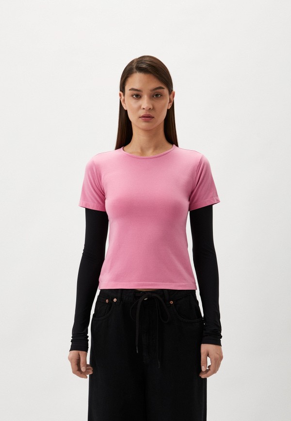 

Лонгслив MM6 Maison Margiela, Розовый