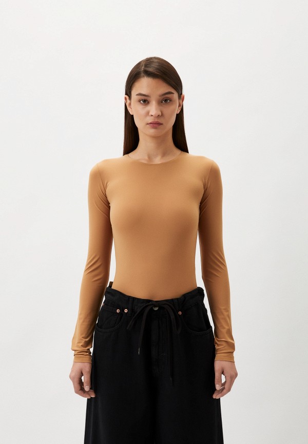 

Боди MM6 Maison Margiela, Бежевый