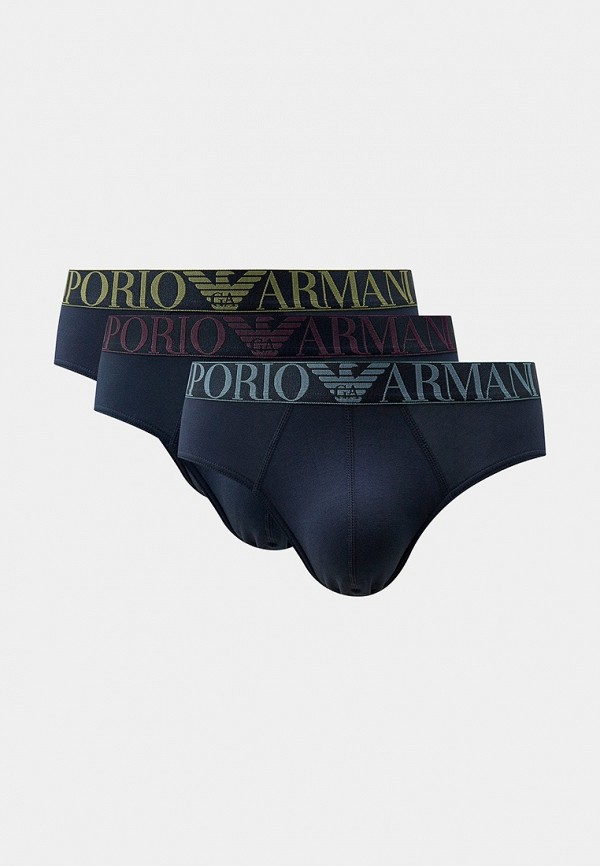

Трусы 3 шт. Emporio Armani, Синий