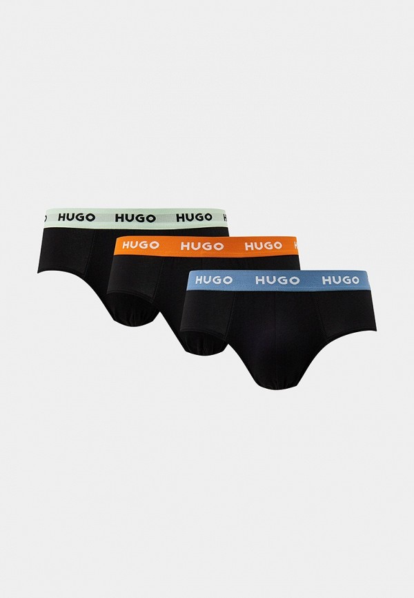 

Трусы 3 шт. Hugo, Черный, HIPBRIEF TRIPLETPACK