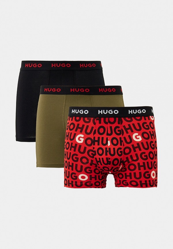 

Трусы 3 шт. Hugo, Разноцветный, BOXERBR TRPLT DESIGN