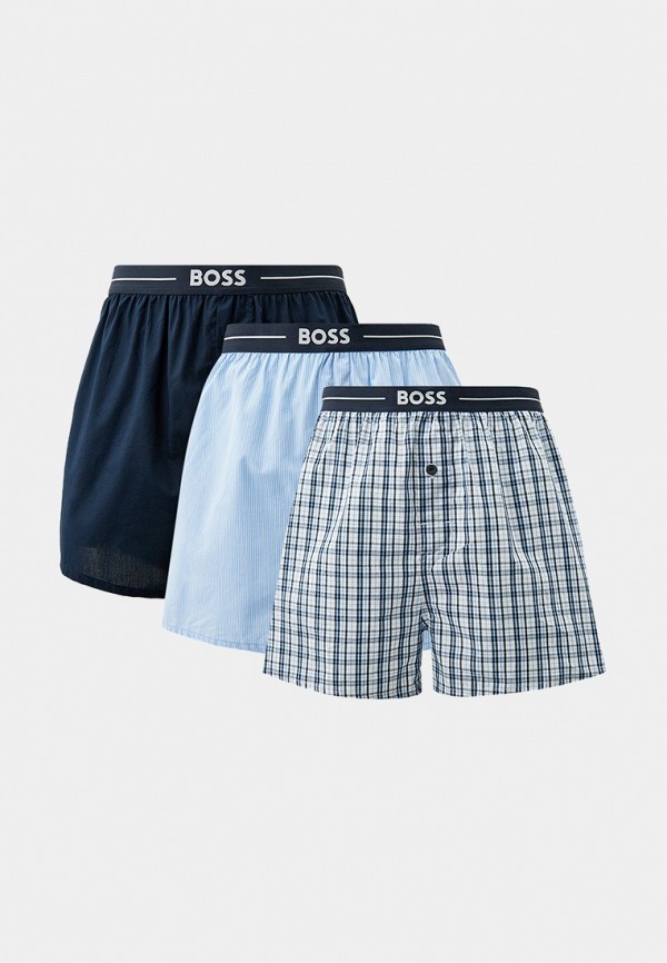 

Трусы 3 шт. Boss, Разноцветный, 3P Woven Boxer