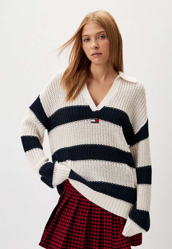 

Поло Tommy Jeans, Бежевый