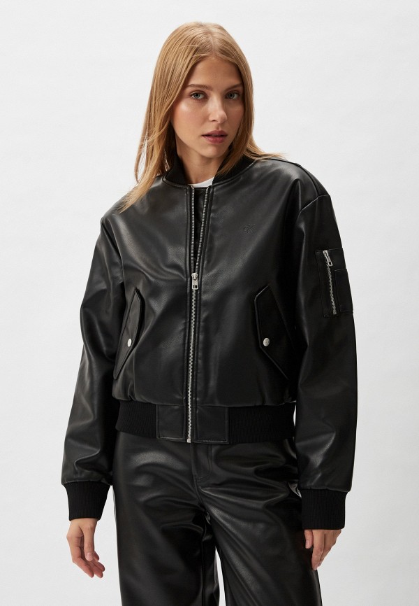 Куртка кожаная утепленная Calvin Klein Jeans 32999₽