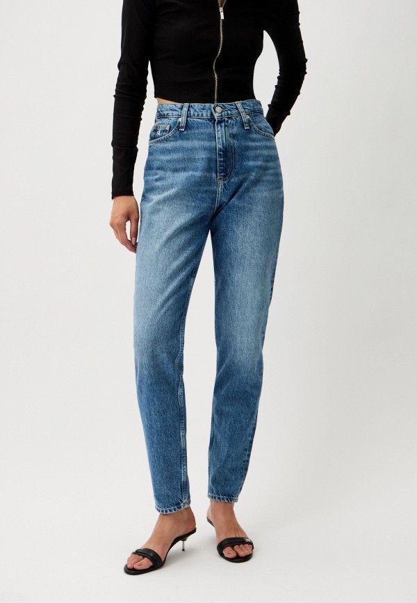 

Джинсы Calvin Klein Jeans, Голубой, MOM