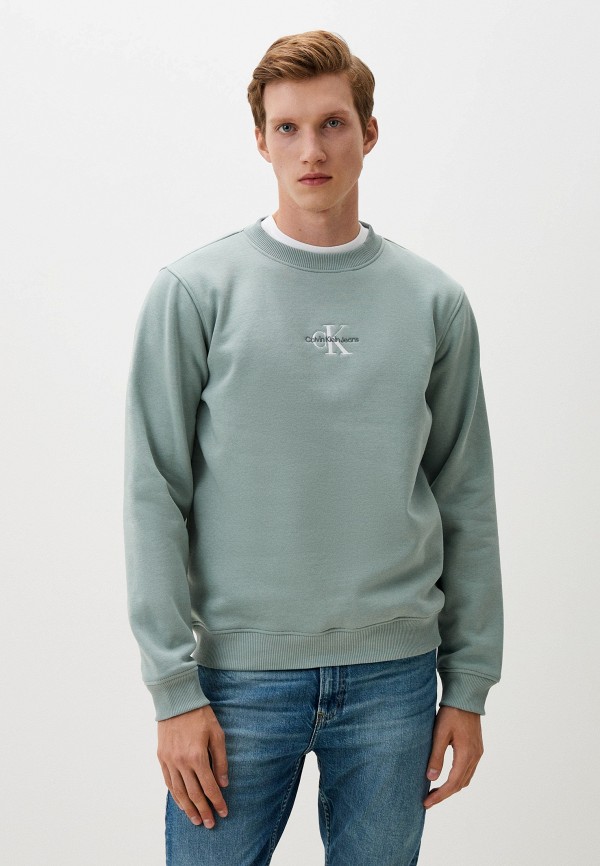 

Свитшот Calvin Klein Jeans, Бирюзовый