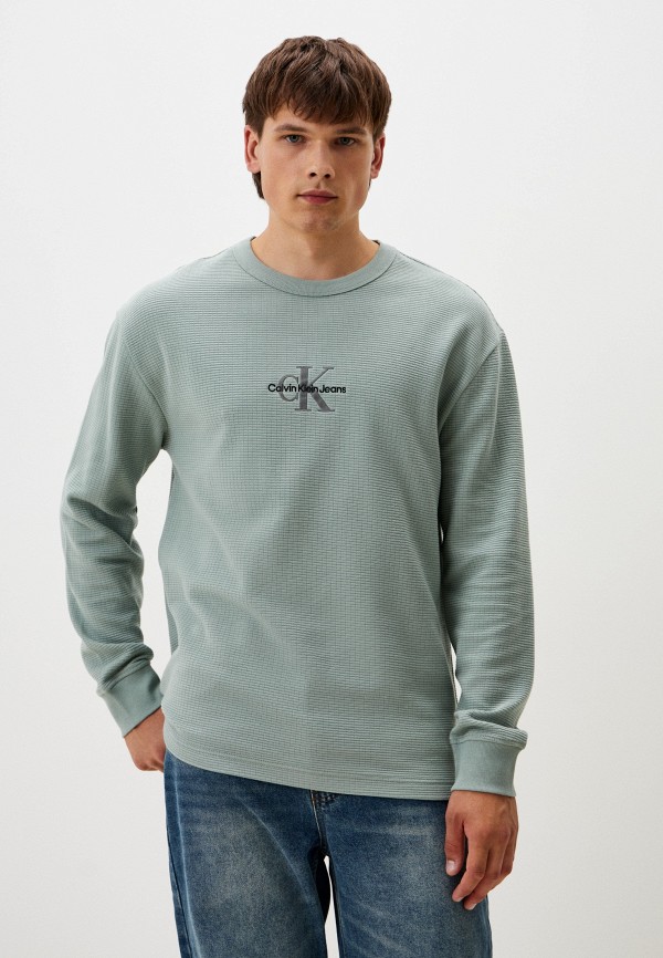 

Лонгслив Calvin Klein Jeans, Зеленый