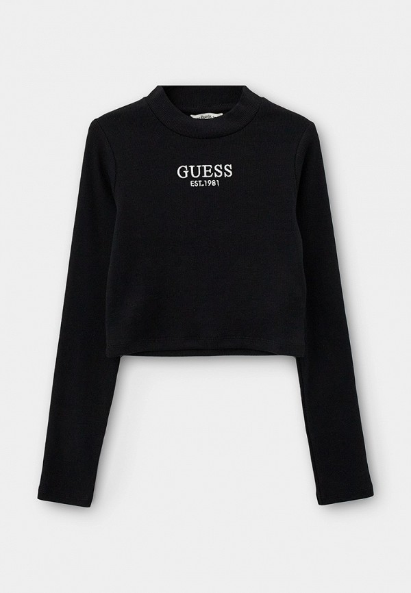 

Лонгслив Guess, Черный