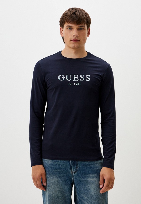 

Лонгслив Guess, Синий