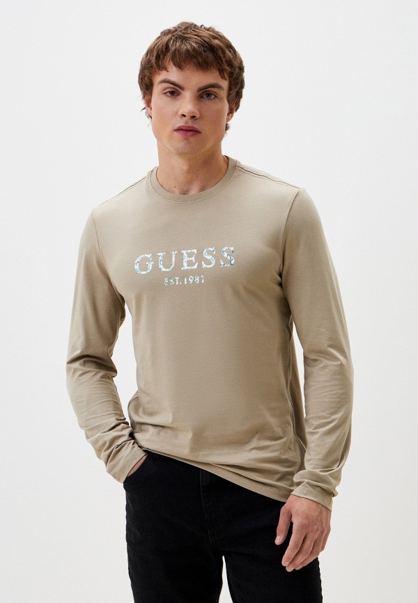 

Лонгслив Guess, Бежевый