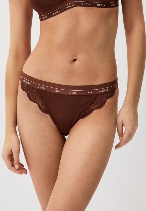 

Трусы Guess, Коричневый, BRAZILIAN
