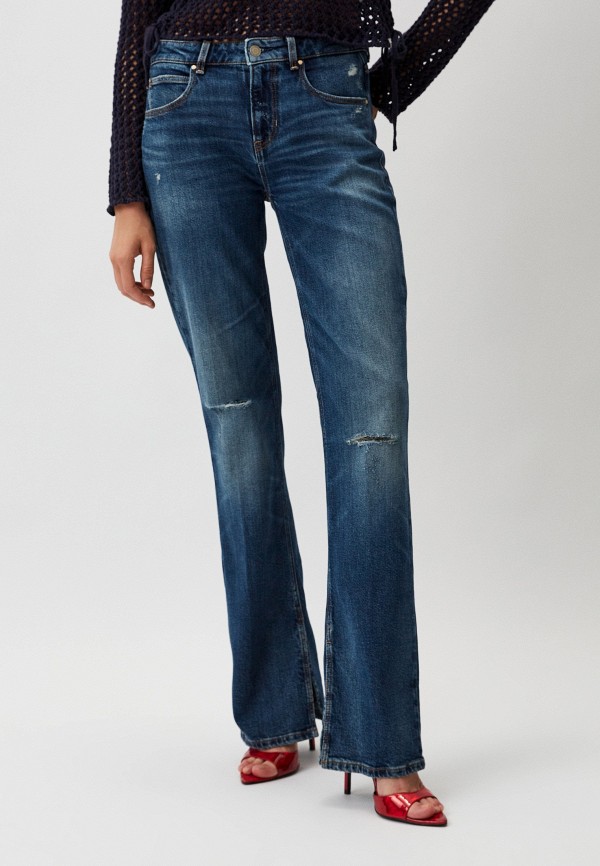 

Джинсы Guess, Синий, PAULETTE FLARE SPLIT