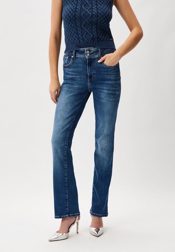 

Джинсы Guess, Голубой, SHAPE UP STRAIGHT POWER