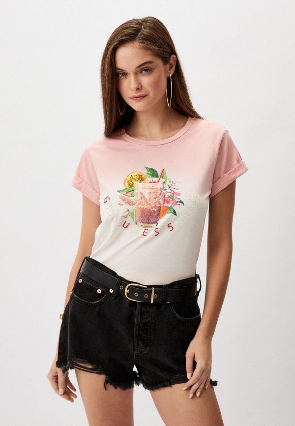 

Футболка Guess, Розовый