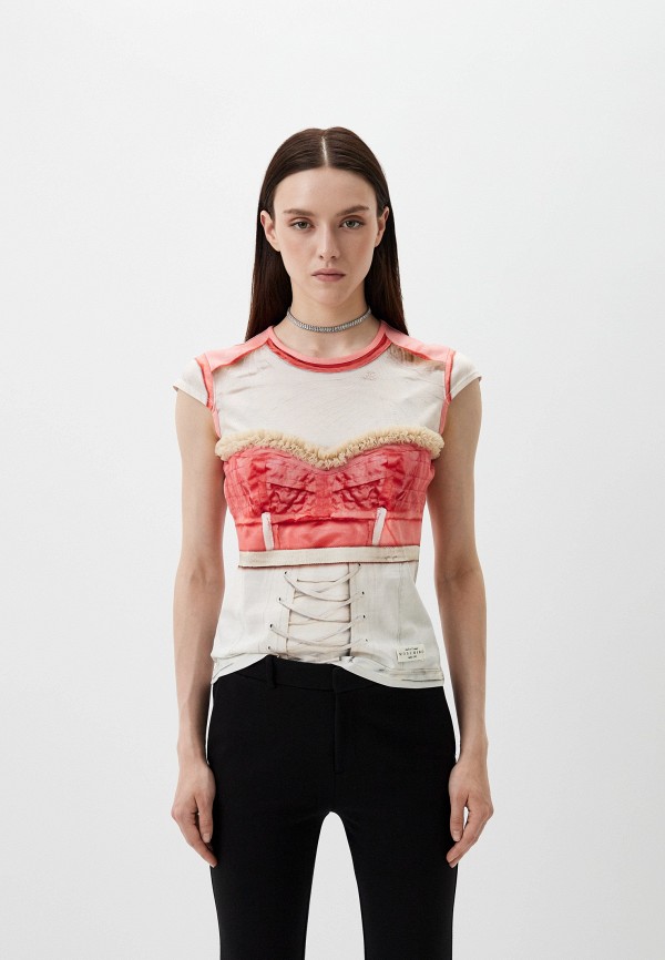 

Футболка Moschino, Разноцветный