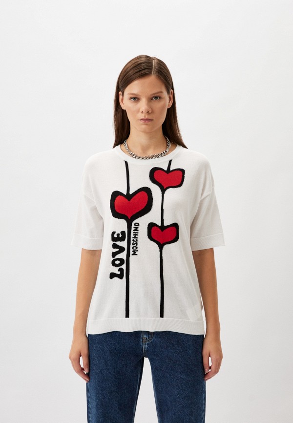 

Джемпер Love Moschino, Белый